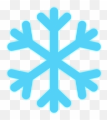 Blue Snowflake Png - Icon