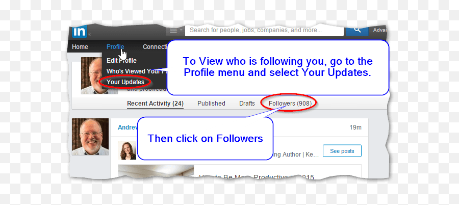 Guide To Following - Language Png,My Linkedin Profile Icon