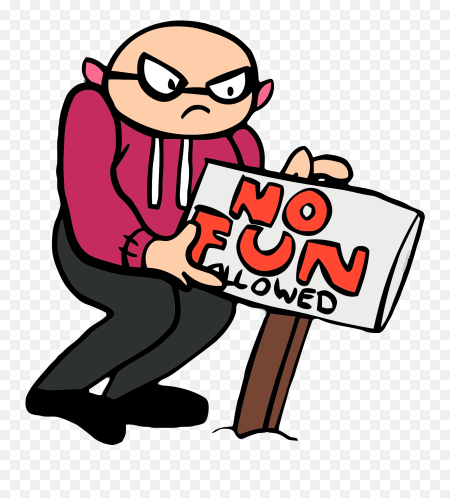 No Fun Transparent Png Clipart Free - No Fun Allowed Png,Fun Png