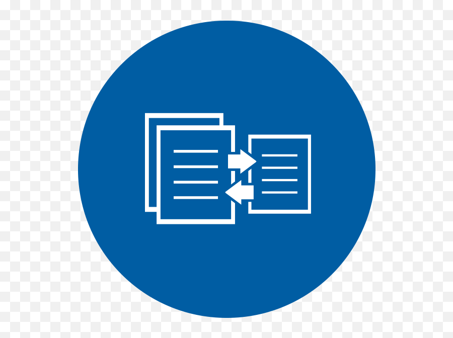 Nexzen Technologies - Blue Round Icon Paper Png,Solution Icon Vector