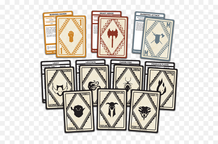 Dnd 5e Spellbook Cards Martial Powers And Races U2013 Halcyon Games - Spellbook Cards Martial Powers Races Png,Dungeons And Dragons Monk Icon