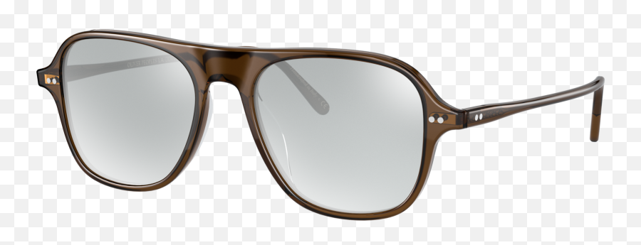Oliver Nilos Eyeglasses In Espresso - Oliver Peoples Png,Oakley Metal Icon Stickers