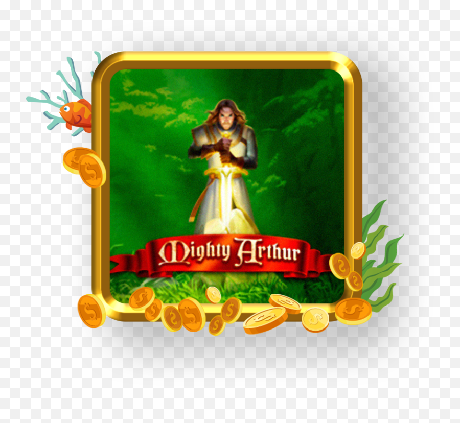 Mighty Arthur - Fisharcades Games Fish Hunter Logo Png,Arthur Png