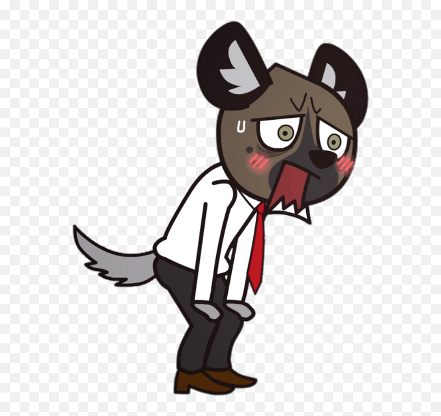 Download Aggretsuko Character Haida The Spotted Hyena - Transparent Haida Aggretsuko Png,Hyena Png