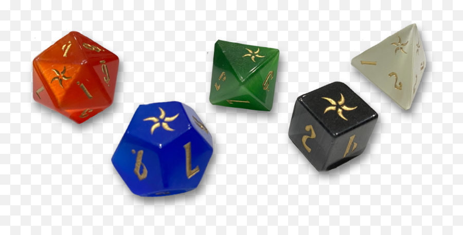 Arkhan The Cruel Chromatic Colored Old School 5 - Dice Set With Black Metal Coffin Png,Dnd Dice Icon