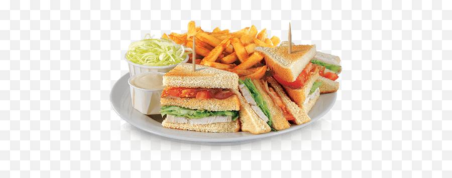 Club Sandwich - Fast Food Png,Sandwich Transparent Background