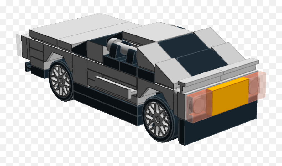 Moc Tt A Mini - Delorean Special Lego Themes Eurobricks Model Car Png,Delorean Png