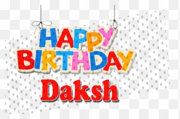 Daksh Happy Birthday Name Png