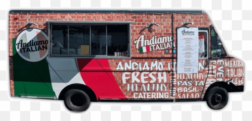 About Us - Andiamo Italian Catering And Foodtruck Commercial Vehicle Png,Food Truck Png