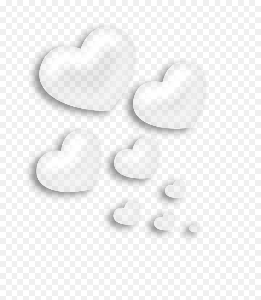 Hearts Png - Transparent Background White Hearts Png,White Heart  Transparent Background - free transparent png images 