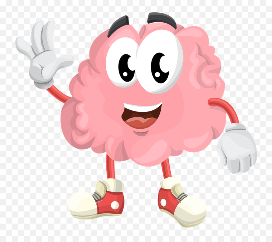 Smart Brain Clipart Station - Happy Brain Png,Brain Clipart Png