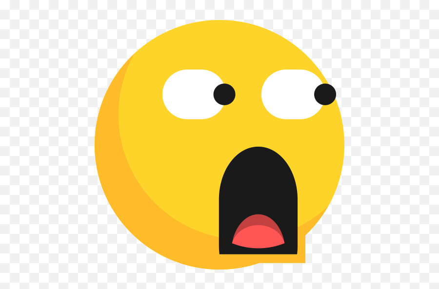 Glared Shocked Surprised Emoji Png - Transparent Background Omg Emoji,Shocked Emoji Transparent