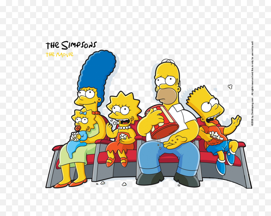 The Simpsons Transparent Png - Simpson Family Transparent,The Simpsons Png