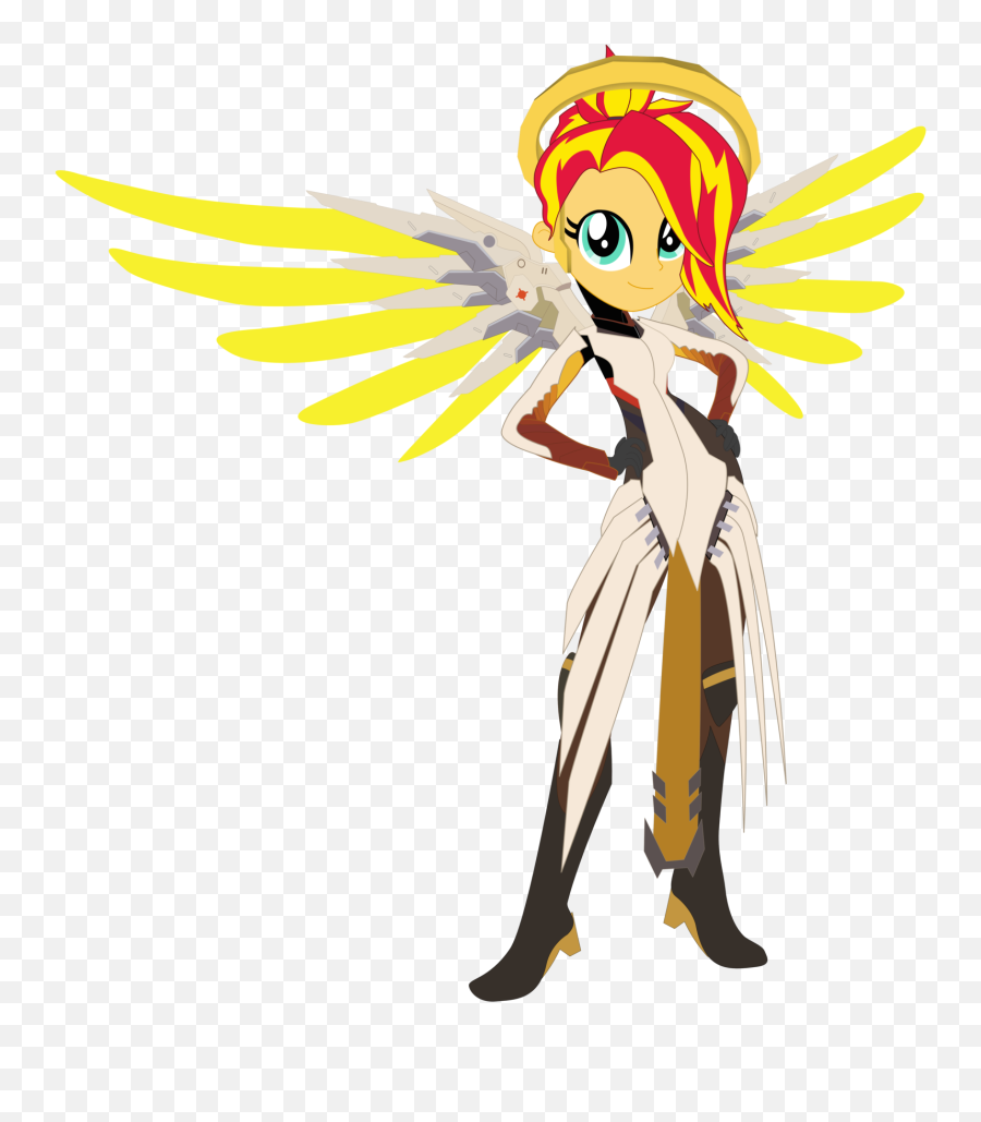 Posted - Mercy Hair Style Overwatch Png,Overwatch Mercy Png