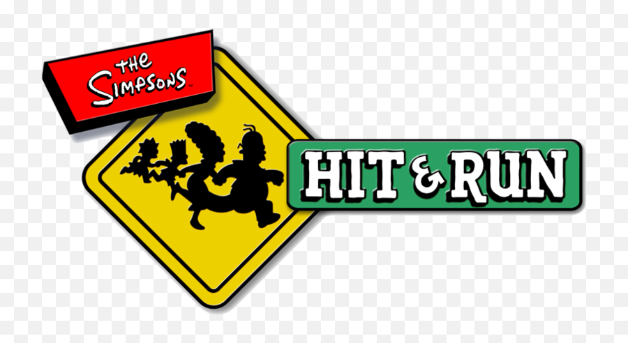 Download The Simpsons Hit And Run Logo - Simpsons Hit And Run Logo Png,Simpsons Logo Png