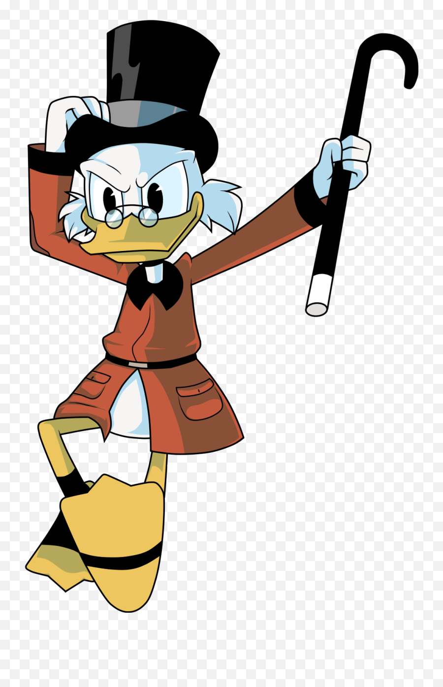 Scrooge Mcduck 2017 Cane Clipart - Scrooge Mcduck 2017 Png,Scrooge ...