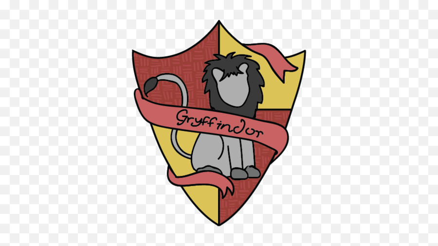 Gryffindor Things - Hogwarts House Crest Cartoon Png,Gryffindor Logo Png