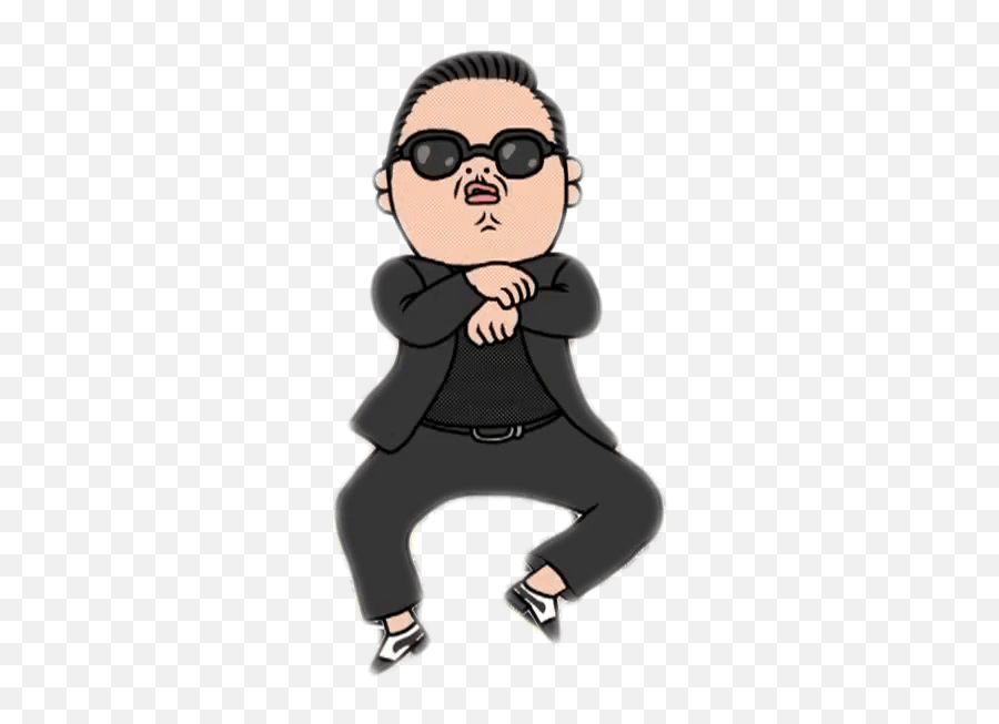 Psy Cartoon Transparent Png - Oppa Gangnam Style Vector,Psy Png