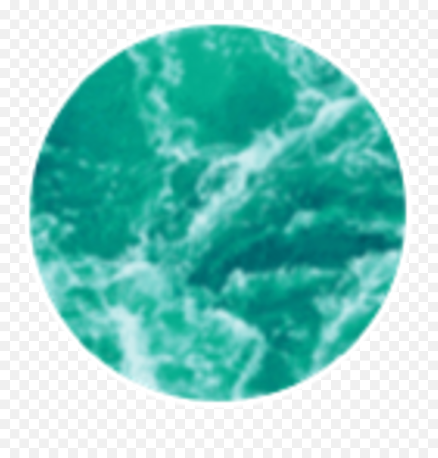Teal Ocean Background Blur Marble - Teal Aesthetic Circle Png,Marble Background Png