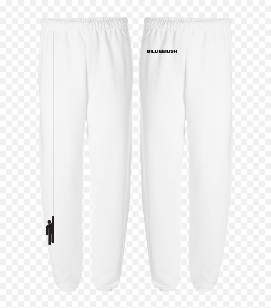 White Hoodie Sweatpants - Sweat Pants Billie Eilish Png,Sweatpants Png