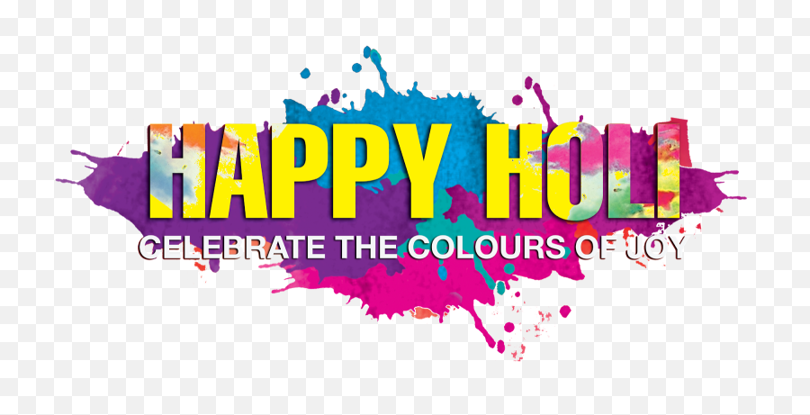 Happy Holi Background And Text Png - Holi Latest 2020 Text Png Graphic Design,Excited Face Png