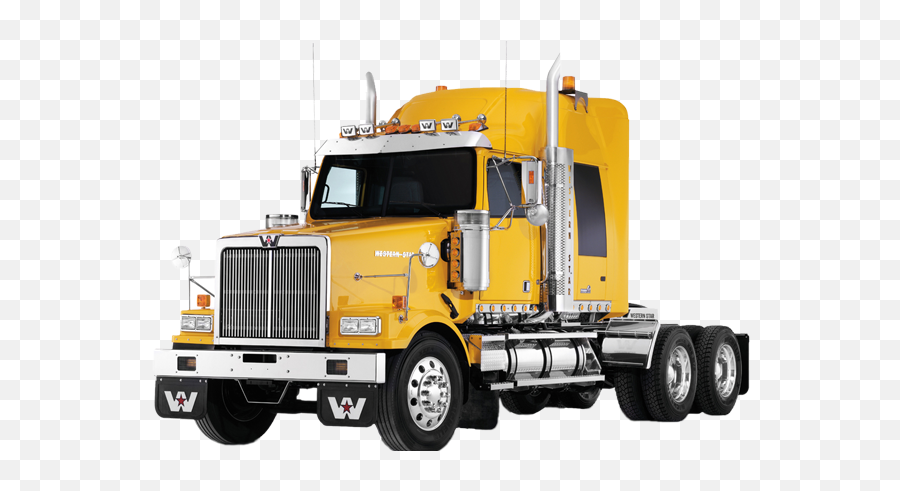 Truck Png - Yellow Truck Png,Semi Truck Png