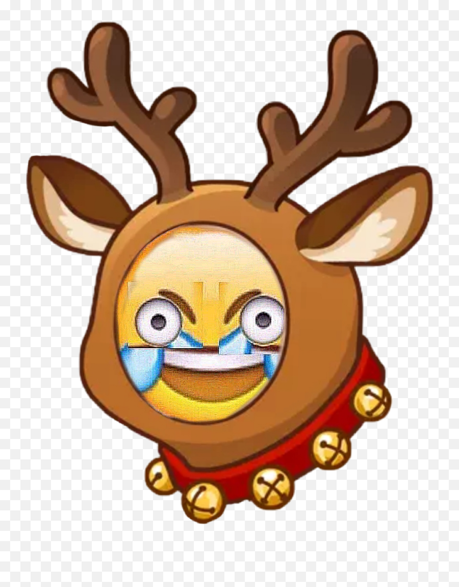 Christmas Emoji Png - Yeet Reindeer Christmasemoji Reindeer Bit Moji,Yeet Png