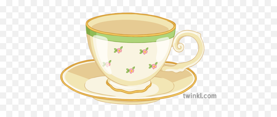 Teacup Illustration - Twinkl Teacup Illustration Png,Teacup Png