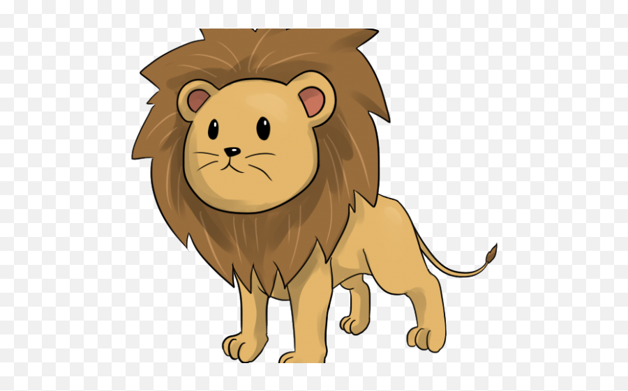 Mountain Lion Clipart Friend - Cartoon Lion Transparent Background Png,Baby  Lion Png - free transparent png images 