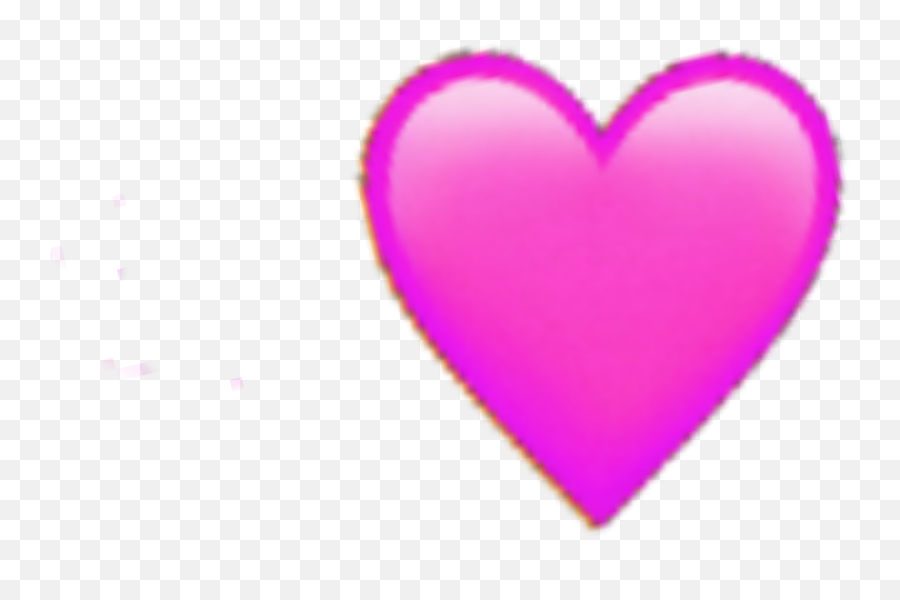 Pink Heart Emoji Iphone Sticker - Heart Png,Pink Heart Emoji Png
