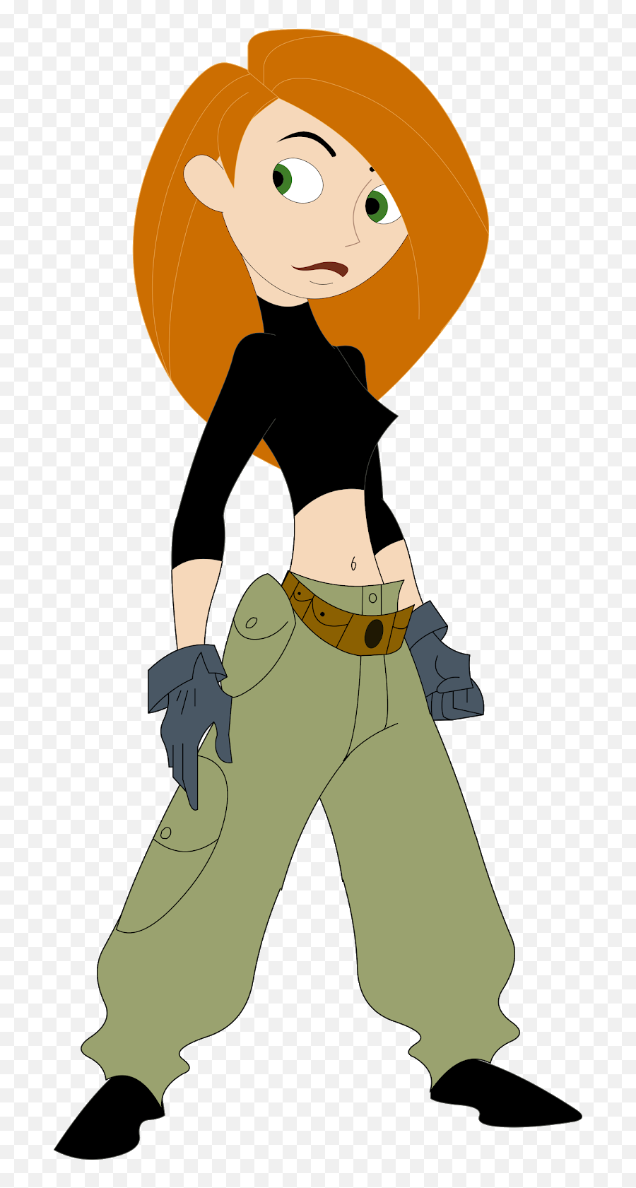 Download Cartoon Girl Clipart Women - Kim Possible Cartoon Png,Girl Clipart Transparent