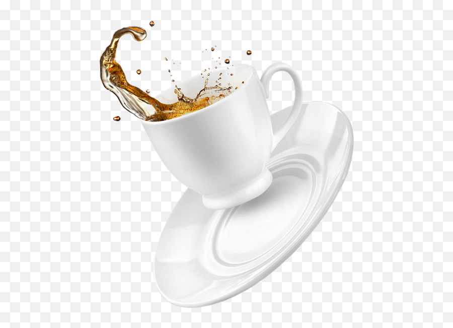 Download Hd Spilled Cup Of Tea Transparent Png Image - Tea Cup Spilling,Cup Of Tea Png