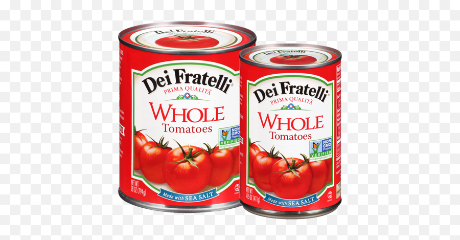 Whole Tomatoes Dei Fratelli - Canned Whole Tomatoes Oz Png,Tomatoes Png