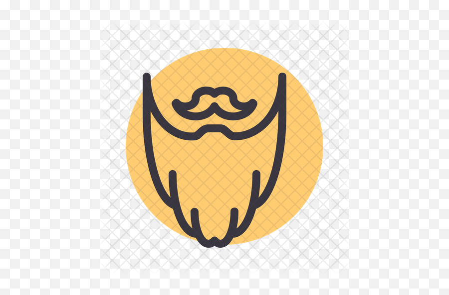 Beard Icon - Beard Doodle Png,Yellow Claw Logo