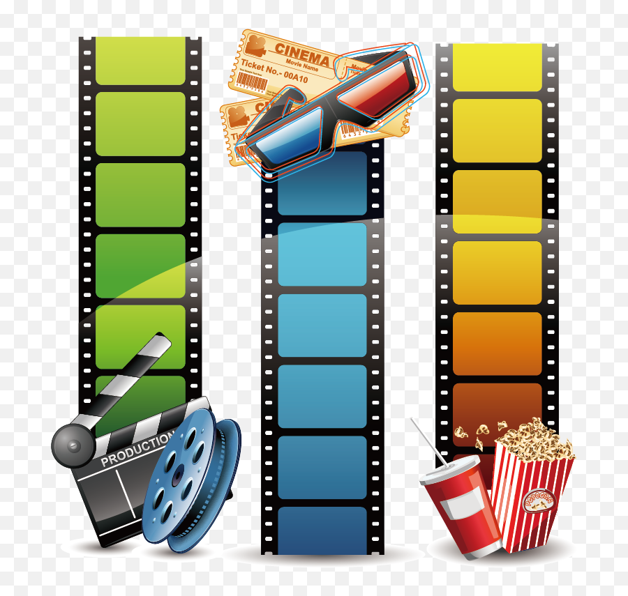 Download Free Png Filmstrip Picture - Movie Film Strip Background Png,Filmstrip Png