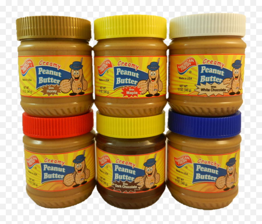 American Fresh Peanut Butter - Peanut Butter Transparent Paste Png,Peanut Butter Transparent