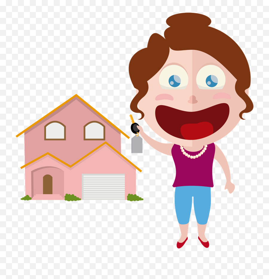 Desenho De Chave Casa Transparent Cartoon - Jingfm Home Purchase Png,Casa Png