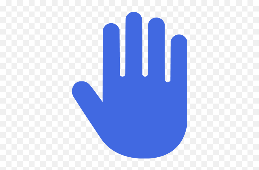 Royal Blue Hand Cursor Icon - Free Royal Blue Cursor Icons Hand Icon Blue Png,Cursor Hand Png
