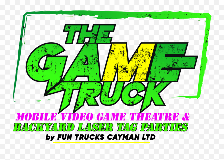 Fun Trucks Grand Cayman Video Game Laser Tag Photo Booth - Horizontal Png,Laser Blast Png