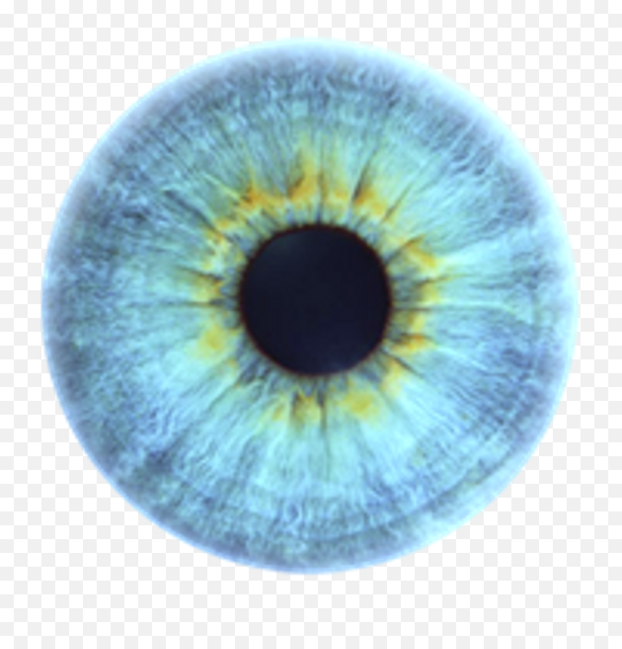 Download Eye Blue Aesthetic Stickers - Blue Eye Iris Png,Blue Eye Png