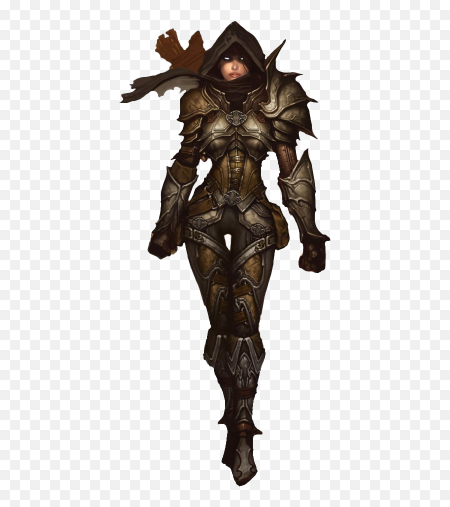 Download Diablo 3 Demon Hunter Png - Female Demon Hunter Diablo 3 Demon Hunter Female,Demon Face Png