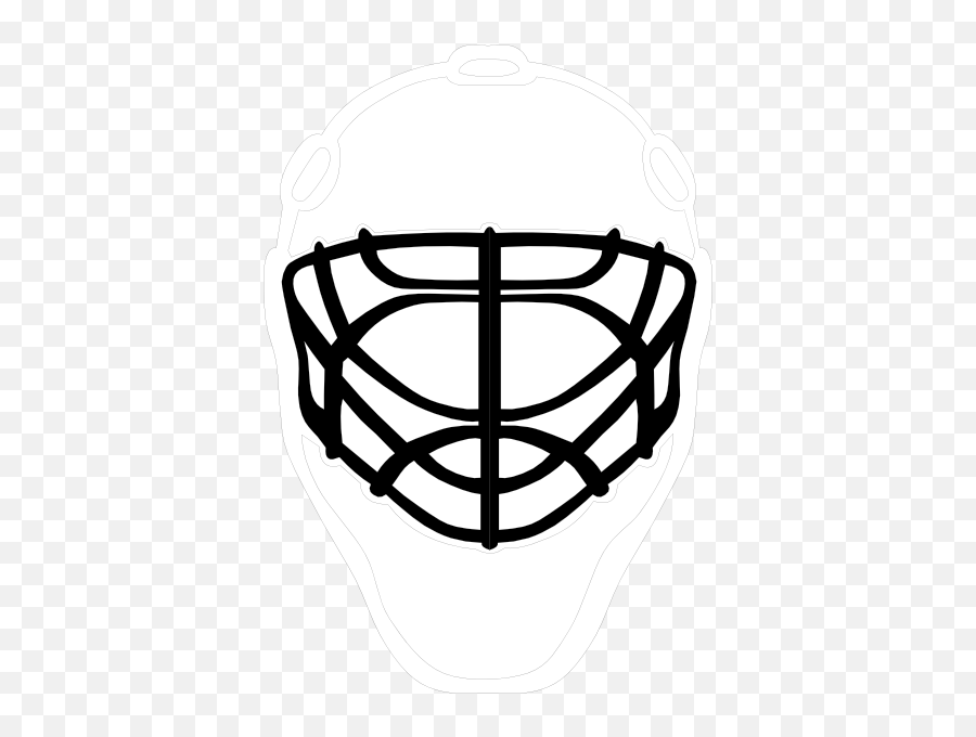 Maniac Lewiston - Clip Art Library Draw A Hockey Goalie Mask Png,Icon Maniac Helmet