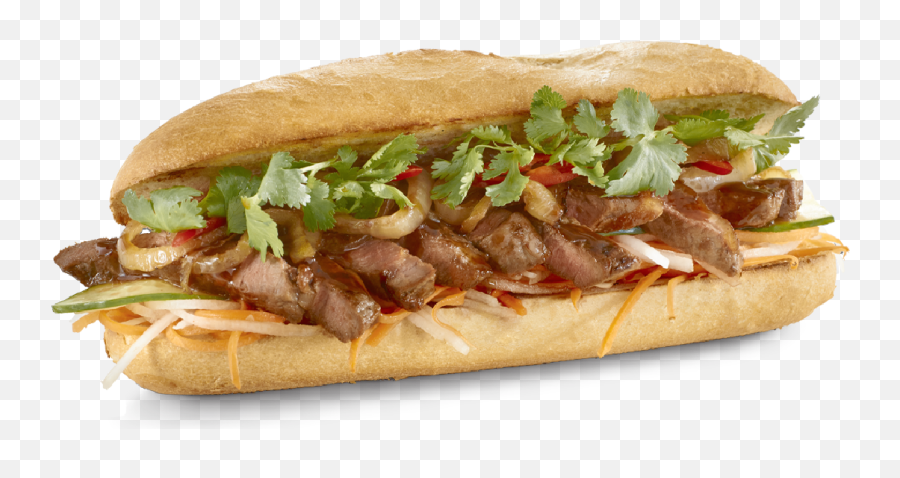 Download Hero Sandwich Png Black And White Library - Vietnamese Banh Mi Png,Subway Sandwich Png