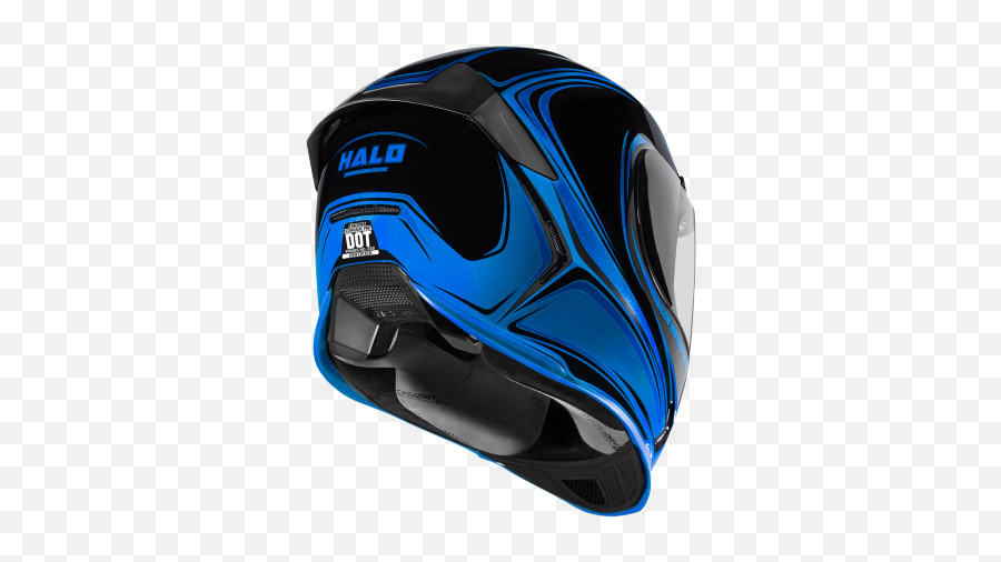 Meancycles Airframe Pro Halo Blue Full Face Helmet - Part Icon Airframe Pro Gloss Black Png,Icon Moto Airframe Claymore