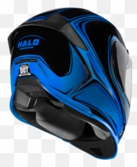 Meancycles Airframe Pro Halo Blue Full Face Helmet - Part Icon Airframe Pro Gloss Black png