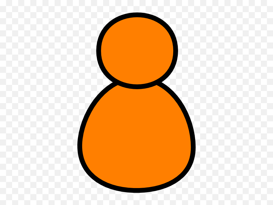 User Icon Clip Art - User Clipart Orange Png,User Icon Vector