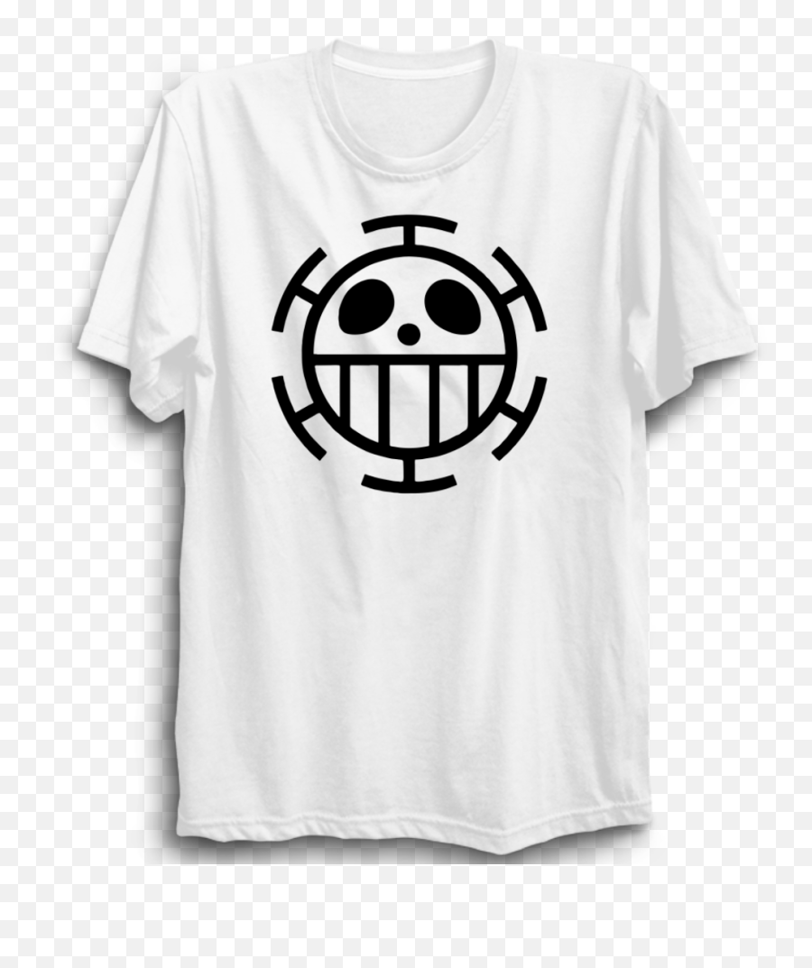 Trafalgar Law Half Sleeve White - Trafalgar Law One Piece Logo Png,Trafalgar Law Icon