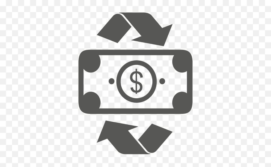 Recycling Dollar Bill Icon - Language Png,Bill Icon