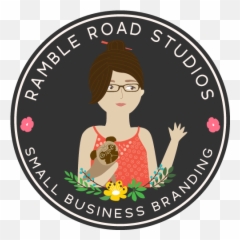 Female Real Estate Logo Design - Cartoon png