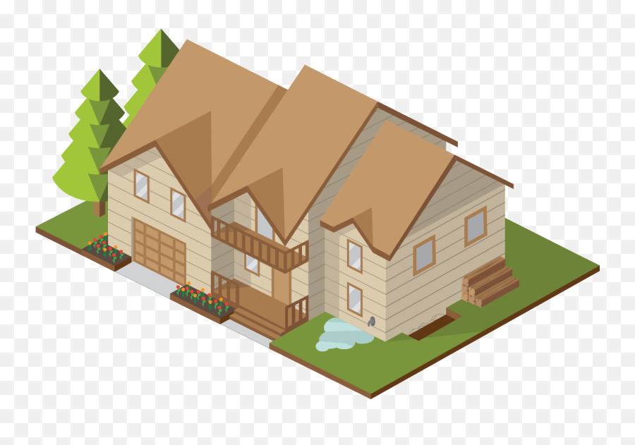Termite Control Protect Your Home With Sentricon - Low Slope Png,Icon Of Cottage House